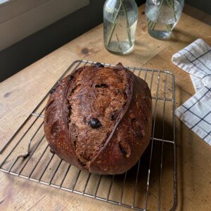 chocolate sourdough loaf