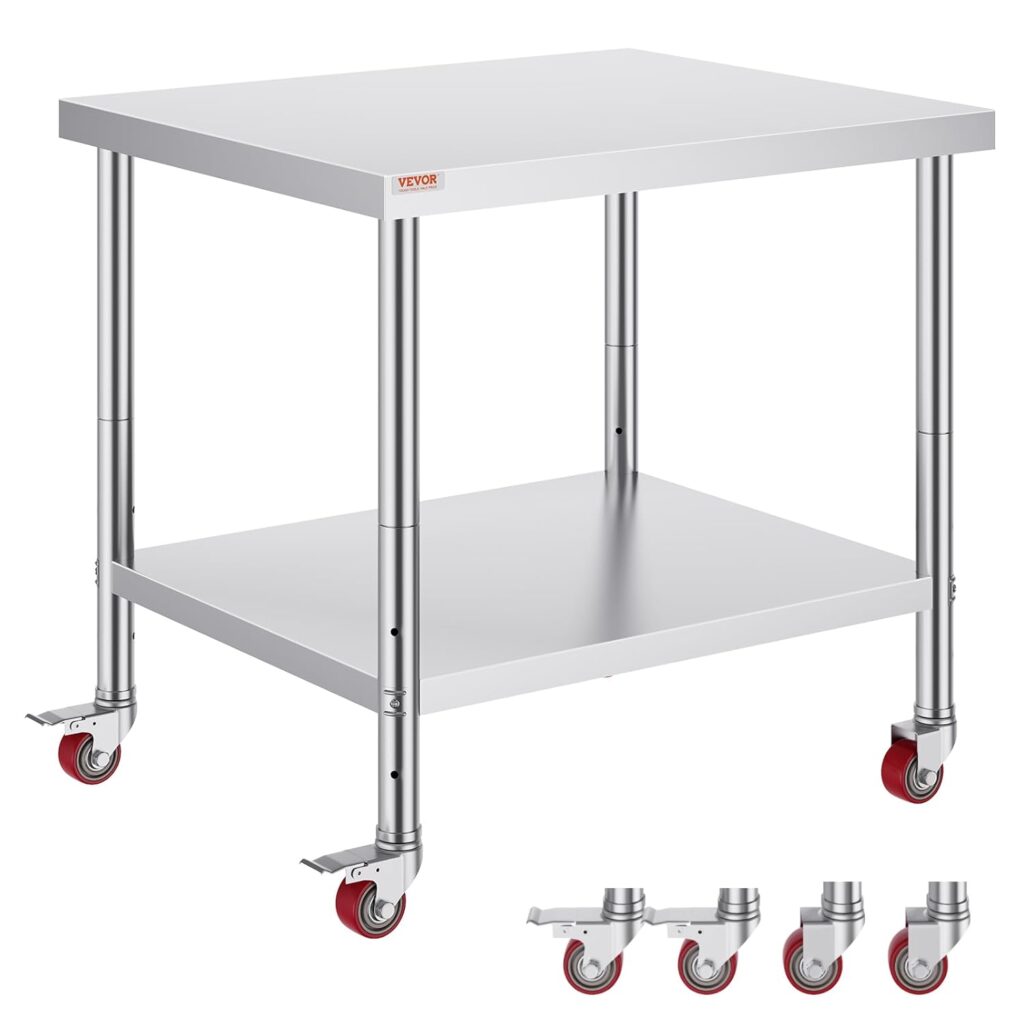 stainless steel worktable